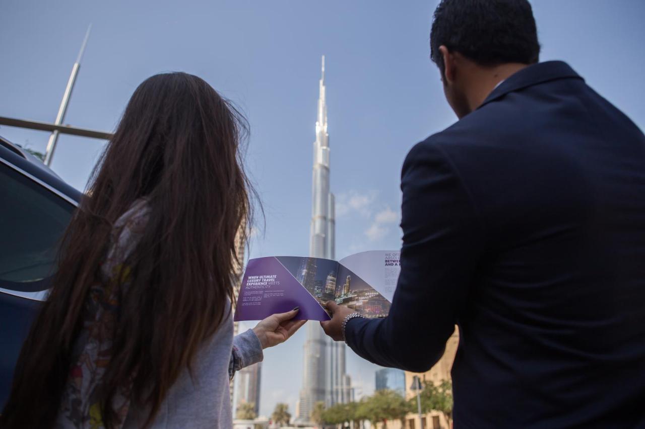 Dream Inn Apartments - 48 Burj Gate Downtown Skyline Views Dubai Rom bilde