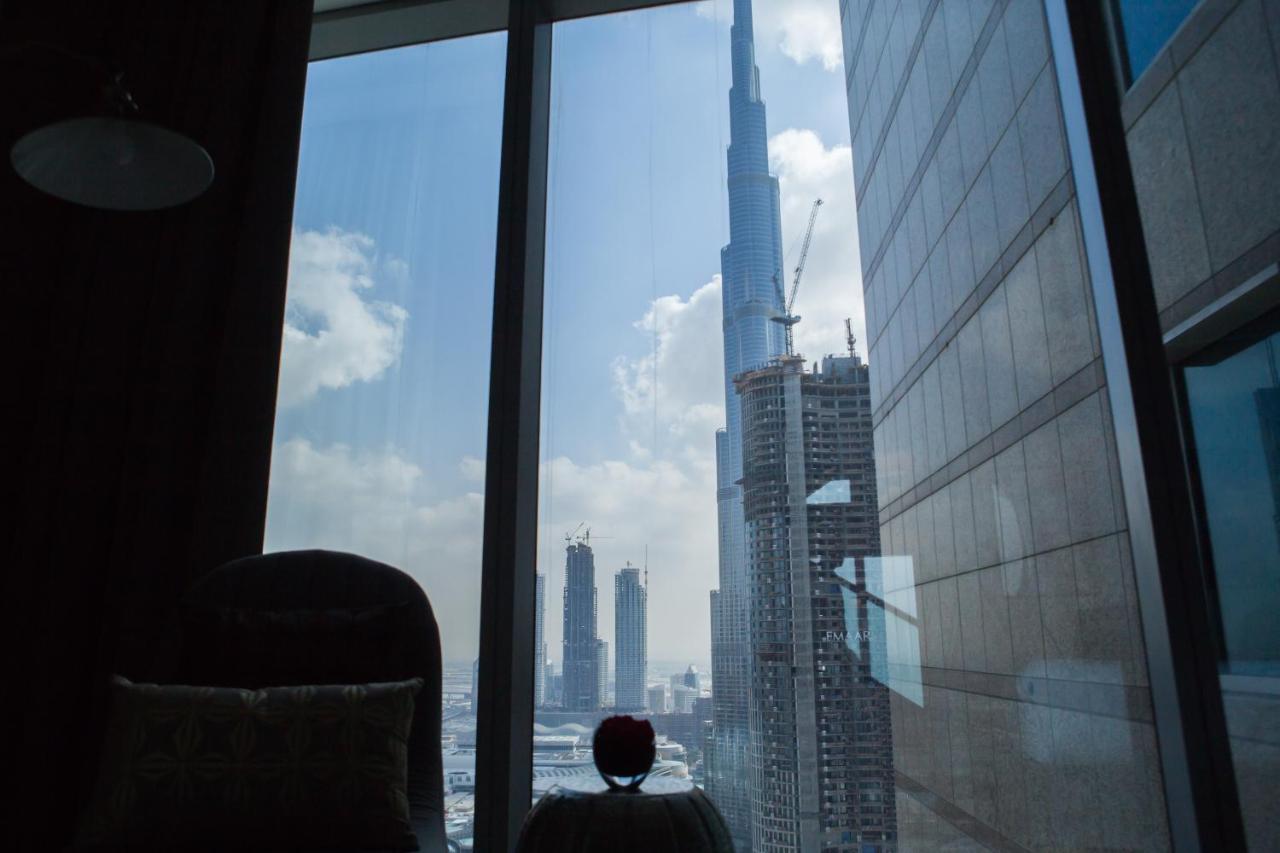 Dream Inn Apartments - 48 Burj Gate Downtown Skyline Views Dubai Rom bilde