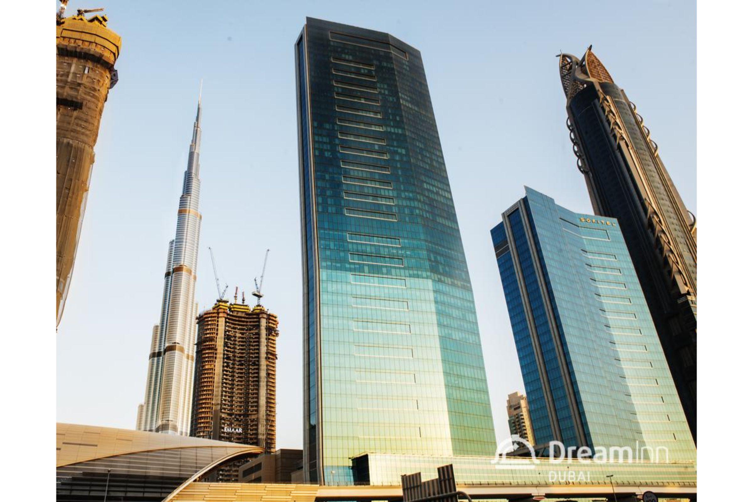 Dream Inn Apartments - 48 Burj Gate Downtown Skyline Views Dubai Eksteriør bilde